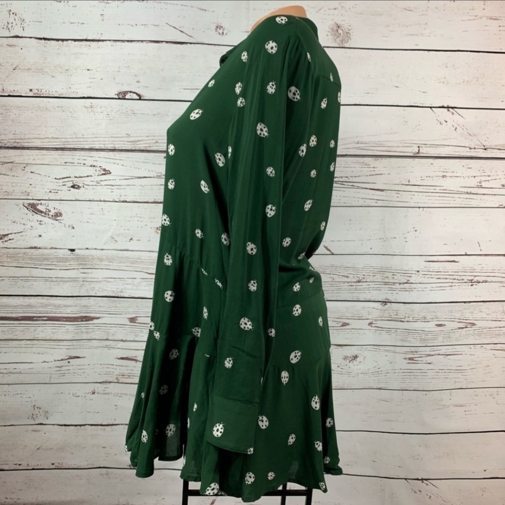 HP!🐞 11.1.Tylho Ladybug Peplum Tunic - Picture 8 of 16